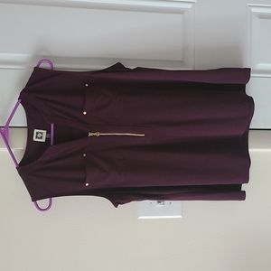 Purple Anne Klein Sleeveless Shirt (L)